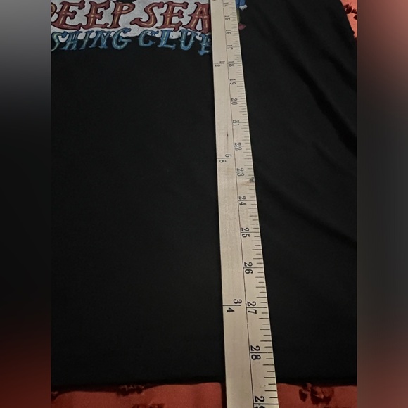 Volcom Stone's Deep Sea Fishing Club T-Shirt Patrick Carrie, Size L - Picture 8 of 10